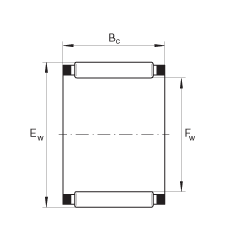 滾針及保持架組件 K14X18X10, 根據(jù) DIN 5405-1/ISO 3030 標(biāo)準(zhǔn)